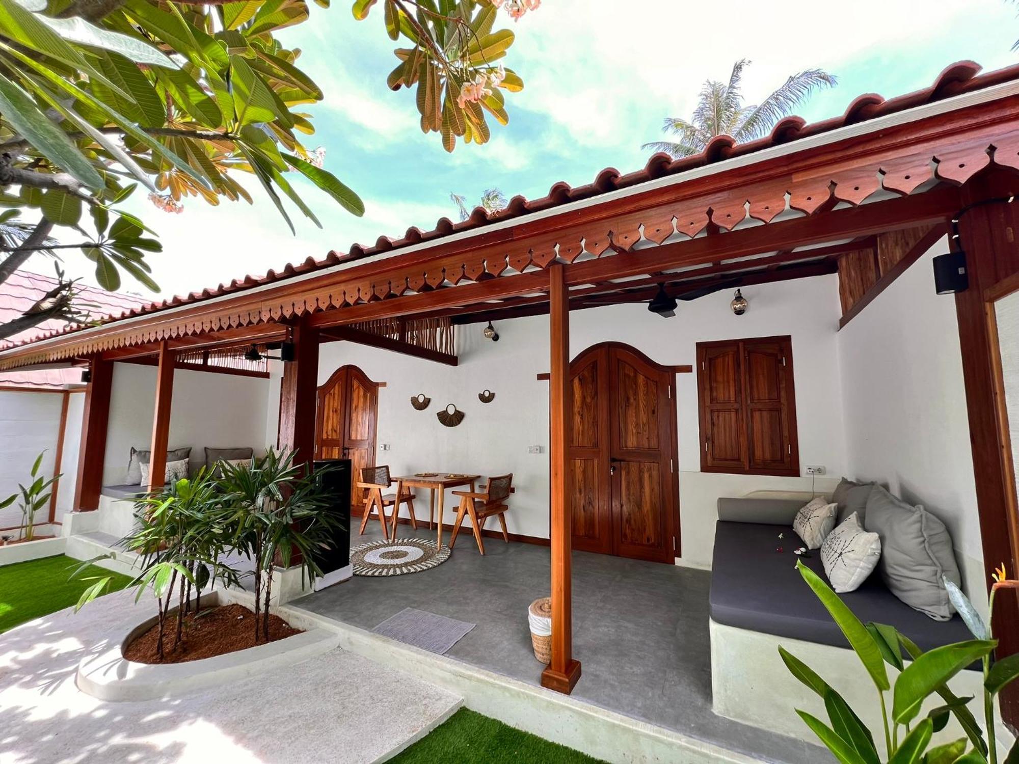 Gili Lumbung Bungalow Гили Еър Екстериор снимка